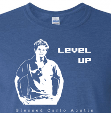Level Up T Shirt - Blessed Carlo Acutis